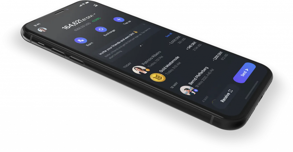 DIVIモバイルウォレット