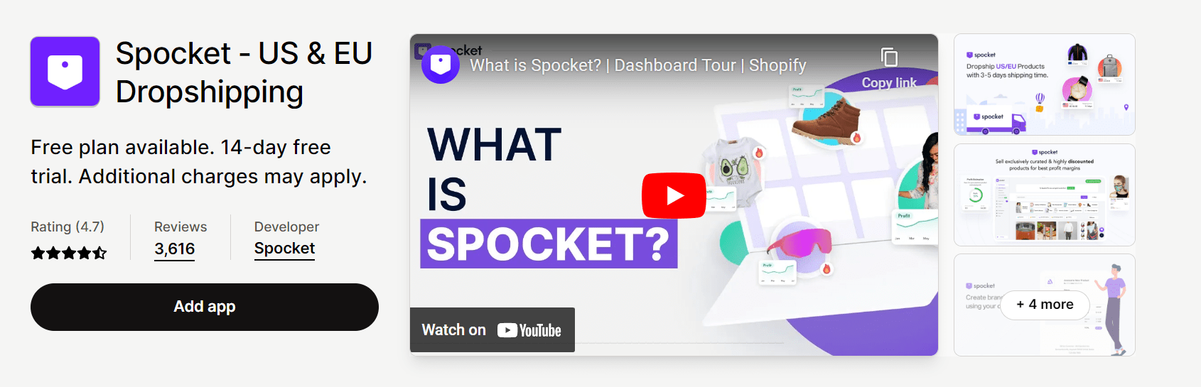 Spocket Aliexpress Dropshipping-App