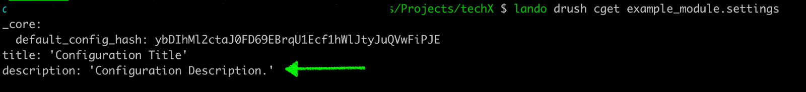 Descrierea configurației