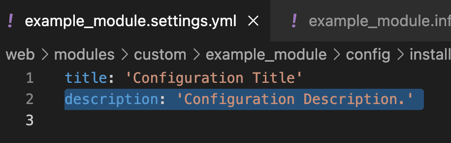 Descrierea configurației