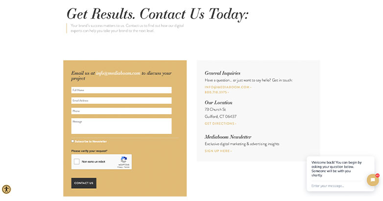 聯繫我們頁面是網站上的一個部分，為用戶提供與網站所有者或管理員聯繫的方式。