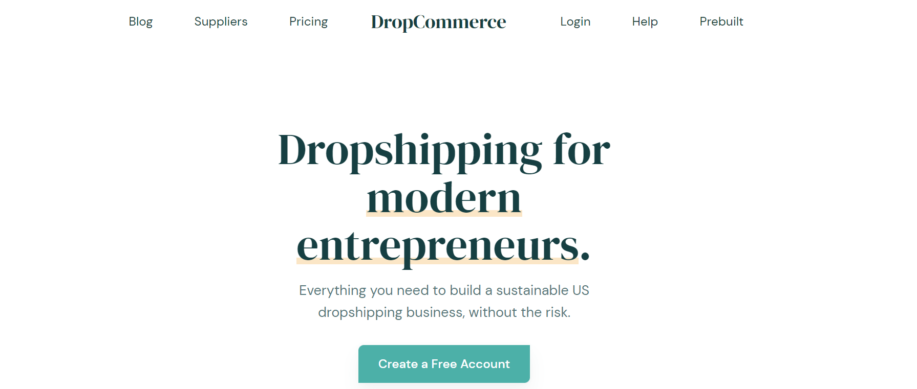 Drop-Commerce