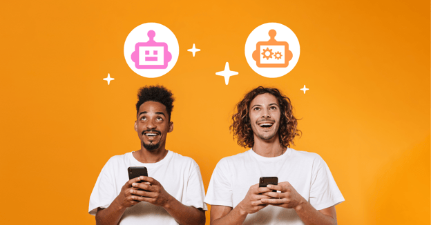 KI-Chatbot vs. regelbasierter Chatbot