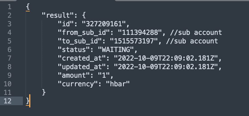 Sandbox-Tests für HBAR-Abrechnung und -Einzahlungen