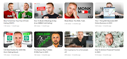 تأثير جوردان بلاتن يوتيوب