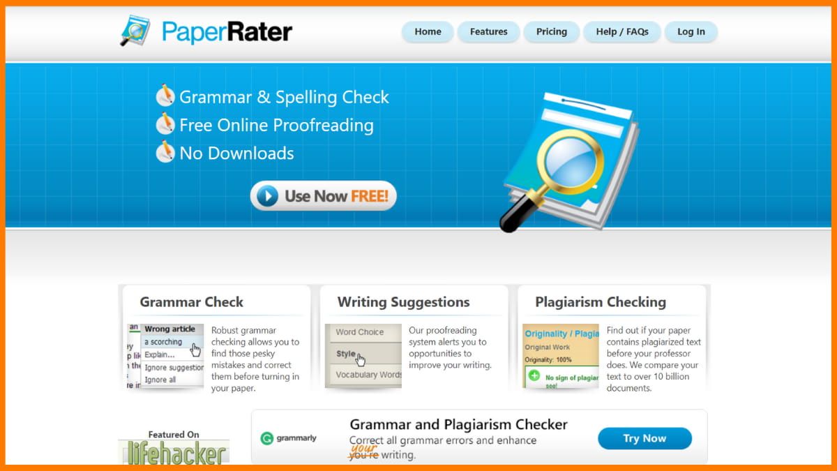 論文評分者 |最佳抄襲檢查器