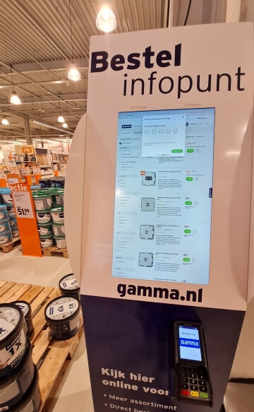 terminal Intergamma z formularzem zwrotnym Mopinion