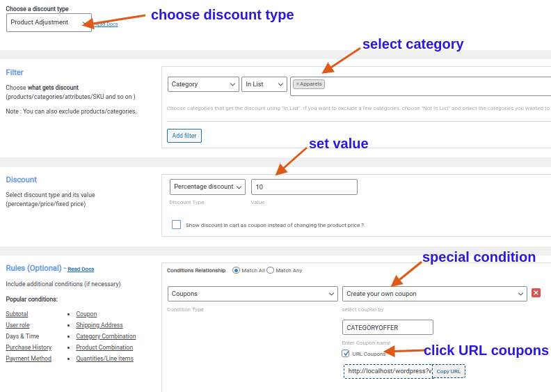 Sconto del 10% sull'acquisto