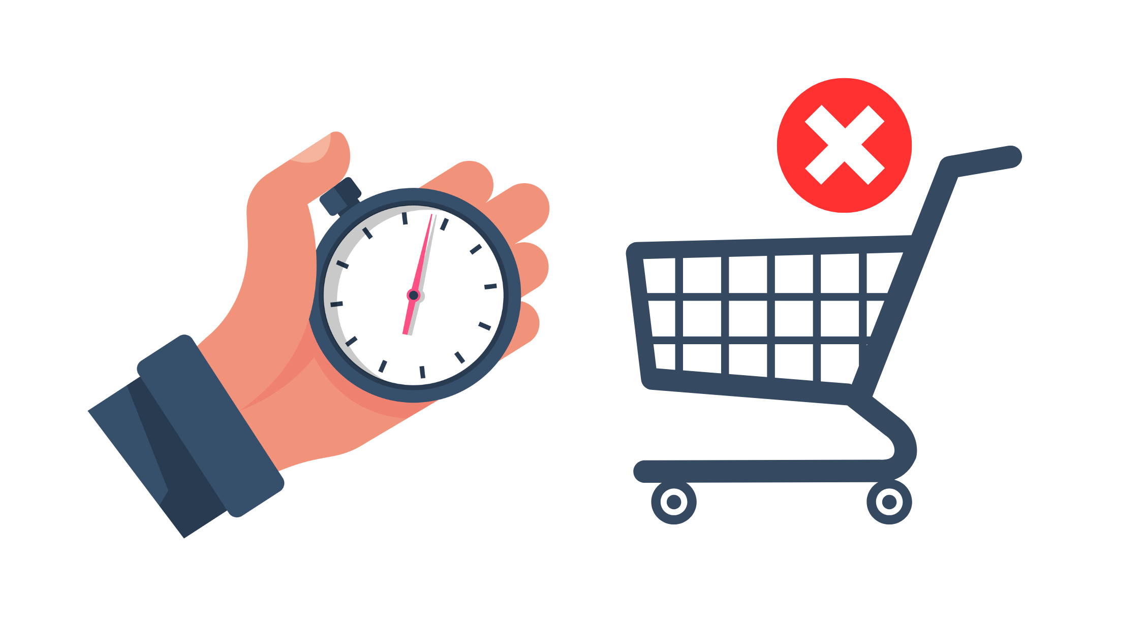 รถเข็นขายผิดเริ่มต้นเร็วเกินไป