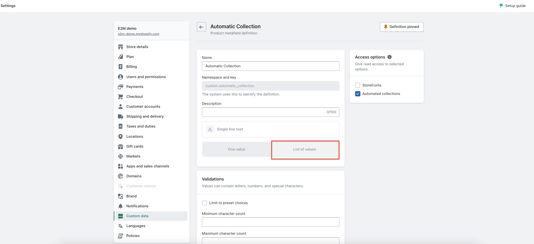 автоматизированные коллекции