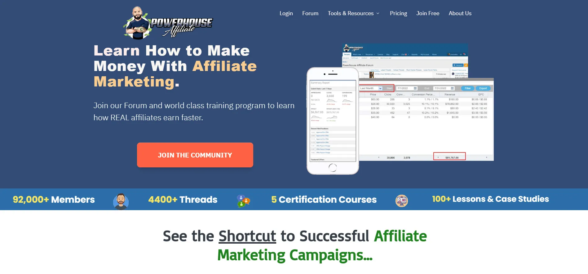 الصفحة المقصودة للدورة التدريبية لشركاء powerhouse