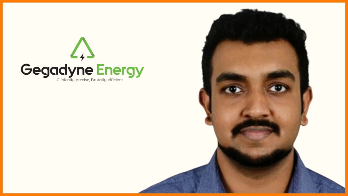 Jubin Varghese - Co-fondator, Gegadyne Energy