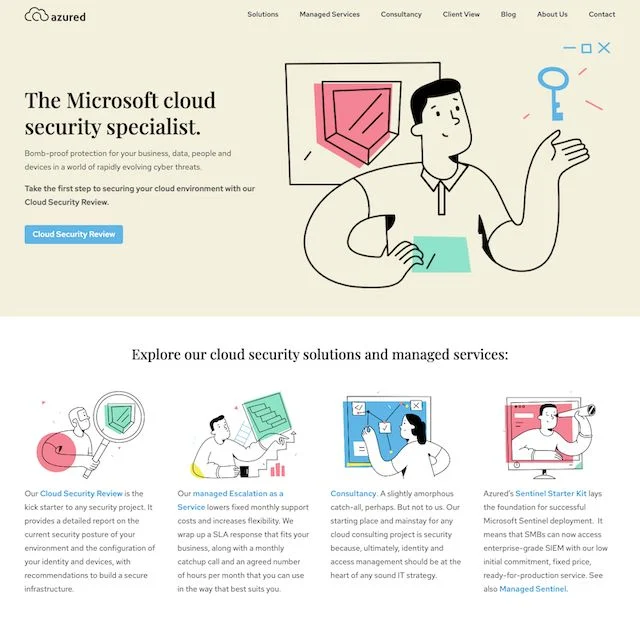 b tech ホームページ azured