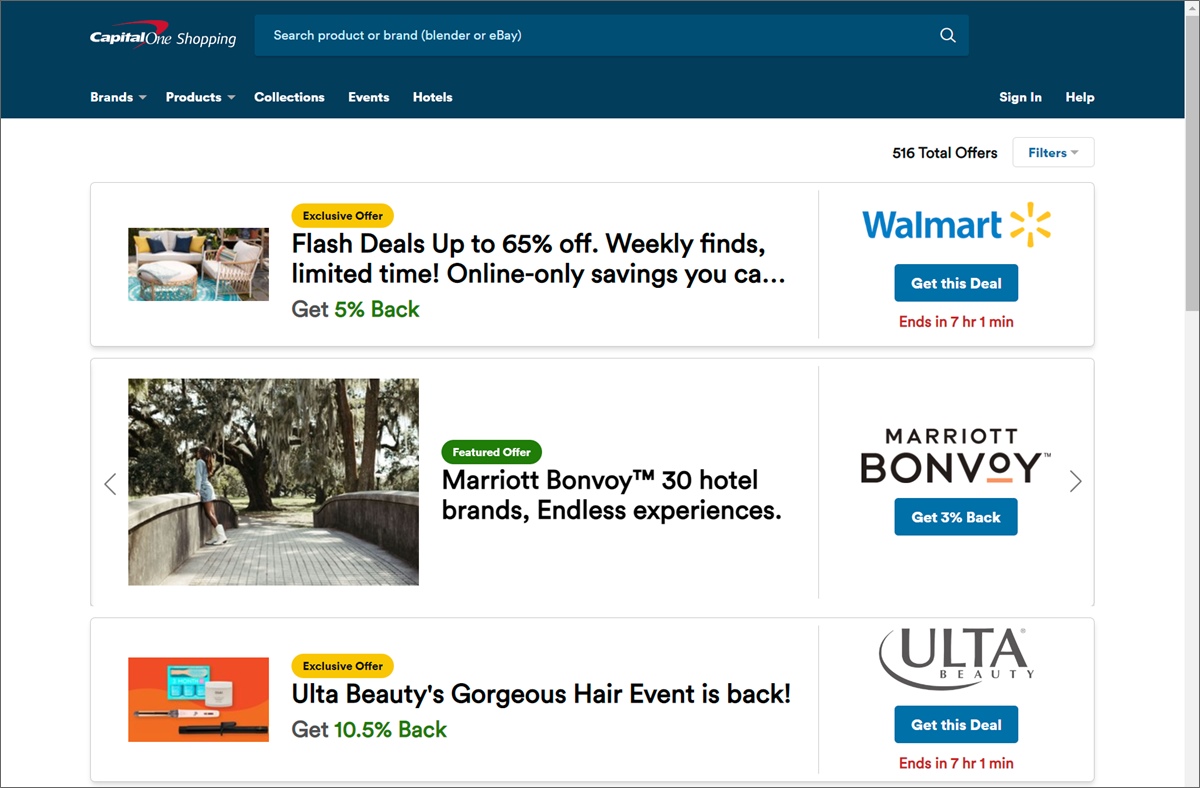 Капитал один шоппинг