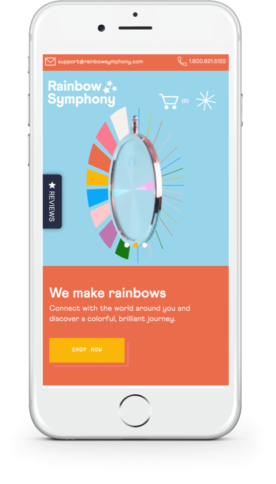 Shopify pentru mobil