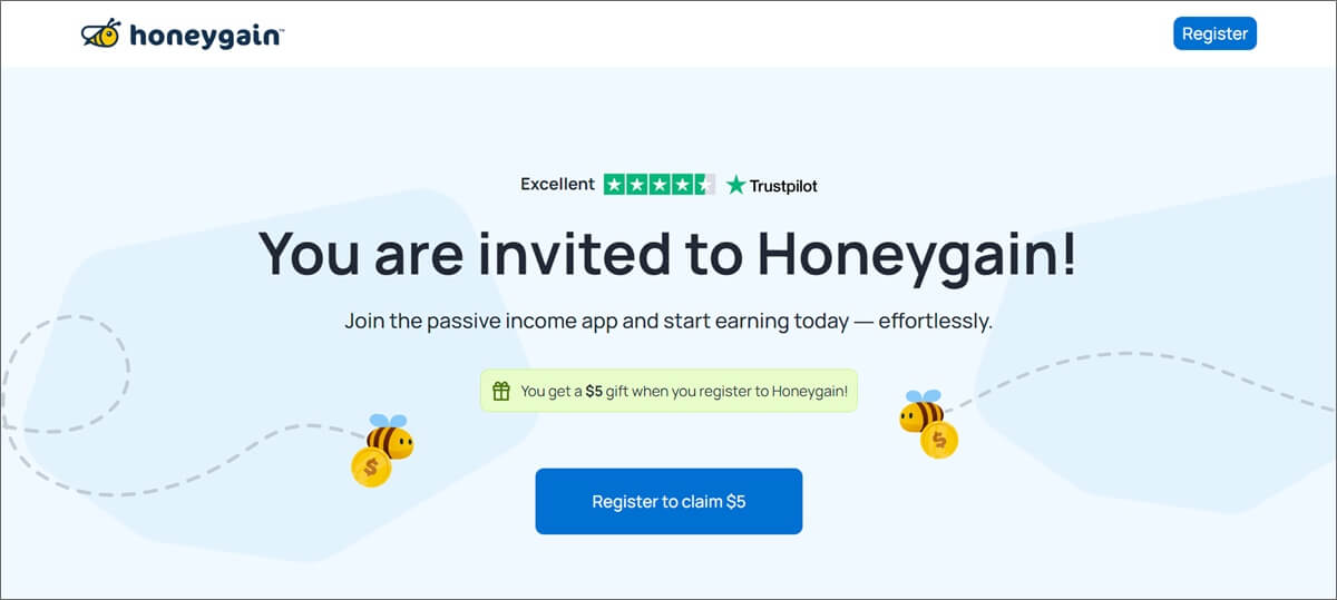 recibir pagos de honeygain