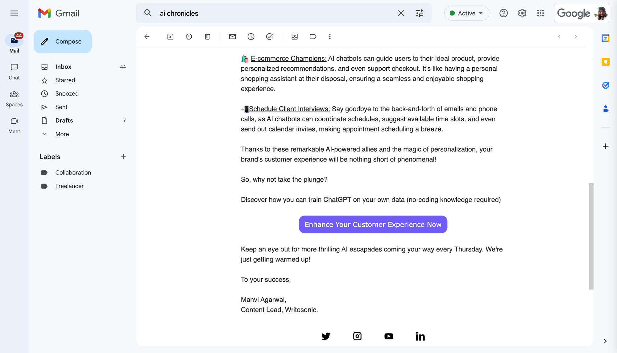 AI Chronicles - Cum se scrie un buletin informativ?