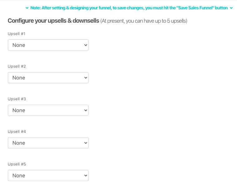 مثال على قمع تحرير ThriveCart