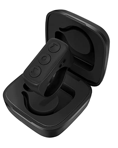 TikTok Uzaktan Kumanda Kindle App Sayfa Çevirici, Bluetooth Kamera Video Kayıt Uzaktan Kumandası, iPhone, iPad, iOS, Android için TIK Tok Kaydırma Halkası - Siyah