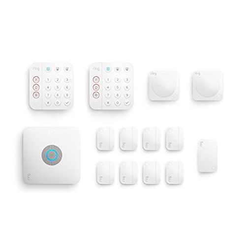 Ring Alarm Pro 14 件套 - 內置 eero Wi-Fi 6 路由器和 30 天免費 Ring Protect Pro 訂閱