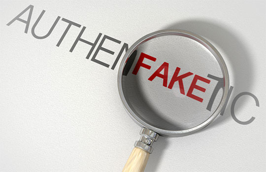 подлинный-фальшивый