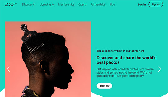 500px – die Bild-Sharing-Sites