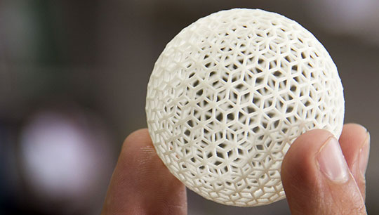 3D-Druck dreidimensionales 3D-Modell