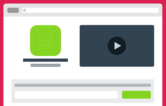 着陆页设计视频