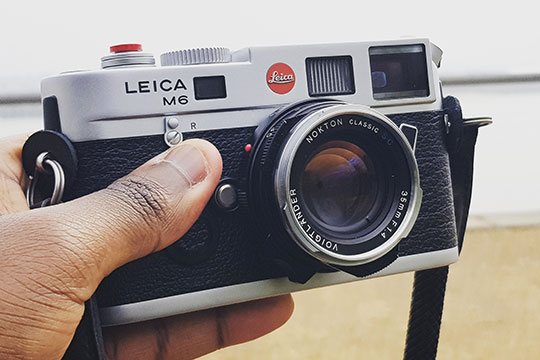 Leica-M6-kamera merceği