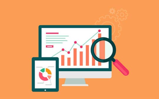 e コマース コンバージョン グラフ統計レポート