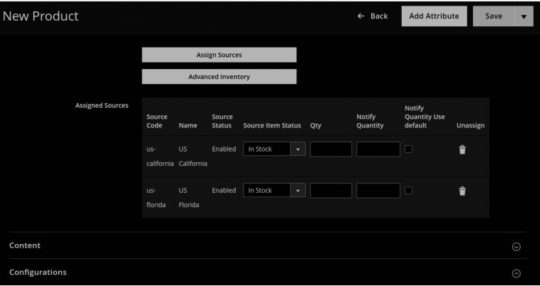 Algorithme de sélection de source MSI