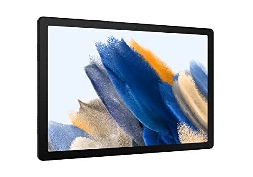 Планшет SAMSUNG Galaxy Tab A8 10,5 дюйма, 32 ГБ, Android, ЖК-экран, детский контент, интеллектуальный переключатель, аккумулятор с длительным сроком службы, версия для США, 2022 г., темно-серый