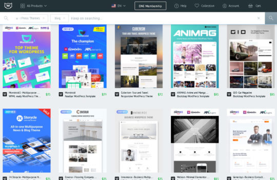 WordPress-blogging-themes - Sumber Daya Pemasaran untuk Mempromosikan Bisnis