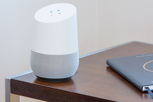 Conférencier-Google-Assistant-Technologie-Smart-Home-Gadget