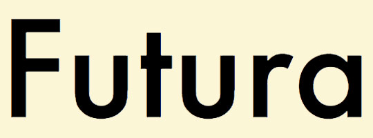 font-futura