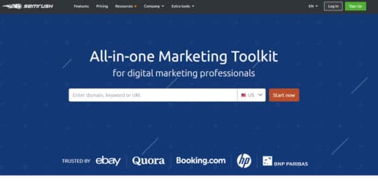 SEMrush-Prezentare generală