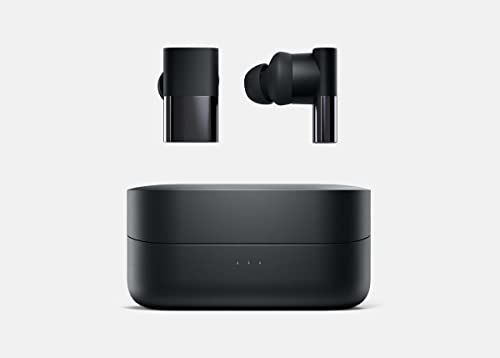 Status Between 3ANC Onyx True 主动降噪无线耳塞 - 黑色 - iPhone 和 Android - 耳塞式 ANC,充电盒,内置 6 个麦克风,8 小时播放时间,蓝牙 5.2,IPX5 防水