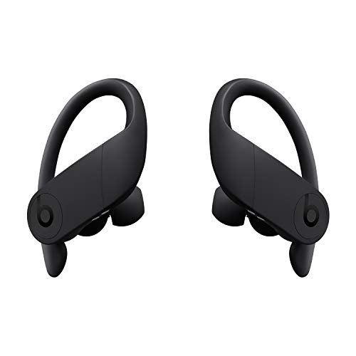 Beats Powerbeats Pro 无线耳塞 - Apple H1 耳机芯片,1 类蓝牙耳机,9 小时聆听时间,防汗,内置麦克风 - 黑色