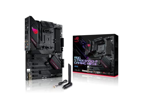Asus ROG Strix B550-F Gaming WiFi II เมนบอร์ด AMD AM4 (3rd Gen Ryzen) ATX Gaming (PCIe 4.0,WiFi 6E, 2.5Gb LAN, BIOS Flashback, HDMI 2.1, Addressable Gen 2 RGB Header และ Aura Sync)