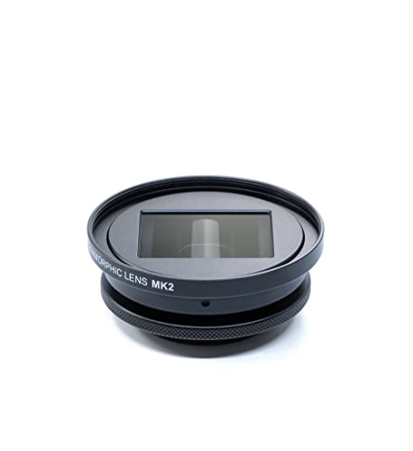 Beastgrip 1.33X Anamorphic Lens MK2 - Seri Pro - untuk iPhone, Pixel, Samsung Galaxy, OnePlus, dan Ponsel Android Lainnya