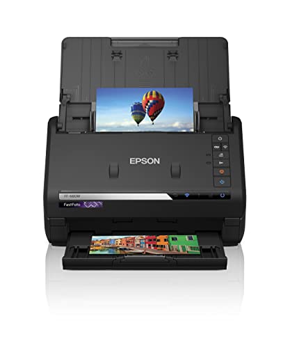 Epson FastFoto FF-680W Sistem wireless de scanare pentru fotografii și documente de mare viteză, negru