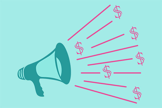 marketing-afiliacyjny-pieniędze-reklama-zyski-wydawcy-zarabiaj-blogger-prowizja