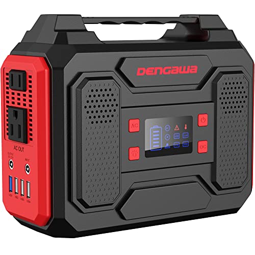 带交流电源插座的便携式移动电源,250Wh/67500mAh,便携式笔记本电脑充电器备用锂电池,110V/250W 纯正弦波交流电源插座,适用于户外露营 RV 旅行应急