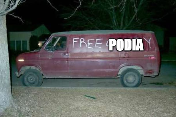 無料の Podia パッケージ