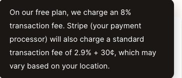 Podia プラットフォーム料金