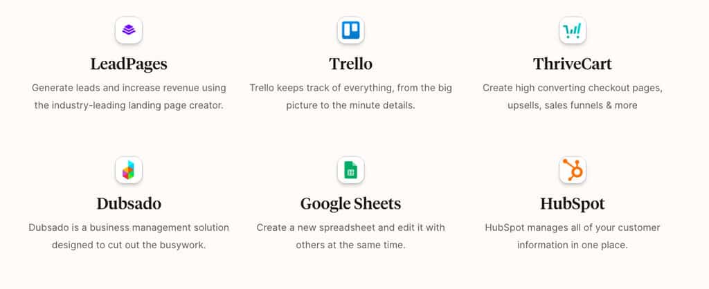 Podia システム統合例 2