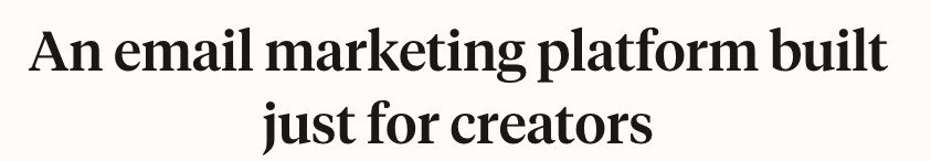 Podia プラットフォームのマーケティング機能の例 1