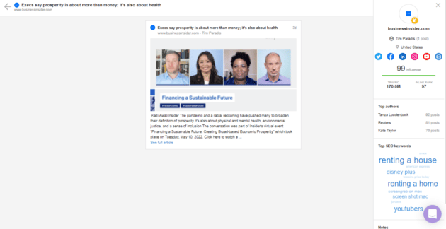 Awario-ผู้มีอิทธิพลสูงสุด