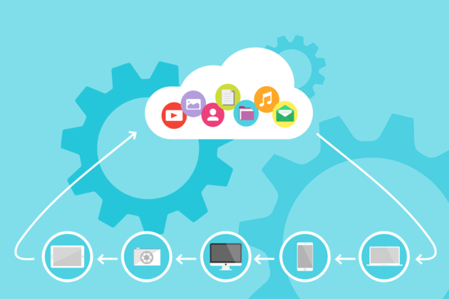 cloud-computing-dispositivo-rete-di-dati-tecnologia-online