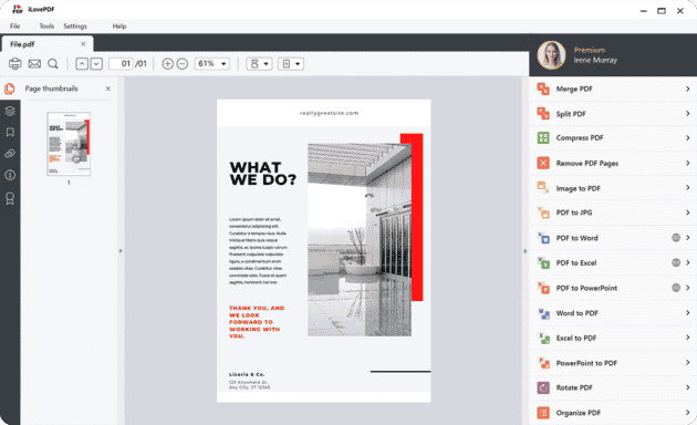 iLovePDF-桌面应用程序
